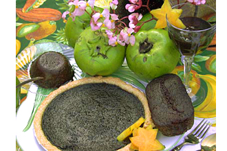 Chocolate Pudding Fruit - Black Sapote - TMF Florida Fruits - www.TMFflorida.com - Tropical Medical Fruits - www.TropicalMedicalFruits.com