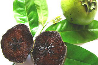 Chocolate Pudding Fruit - Black Sapote - TMF Florida Fruits - www.TMFflorida.com - Tropical Medical Fruits - www.TropicalMedicalFruits.com